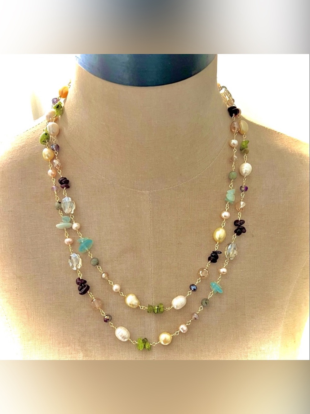 NWT ✨Multi Gemstone✨Necklace